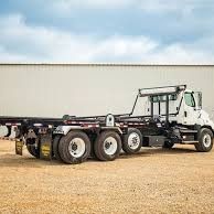 Rolloff Unit with Axles  Reeving