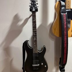 Schecter Damien Platinum 6 Electric Guitar - Satin Black