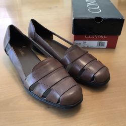 Connie “”Beatnik Coffee Bean” Shoes - Women’s 10 M In Original Box