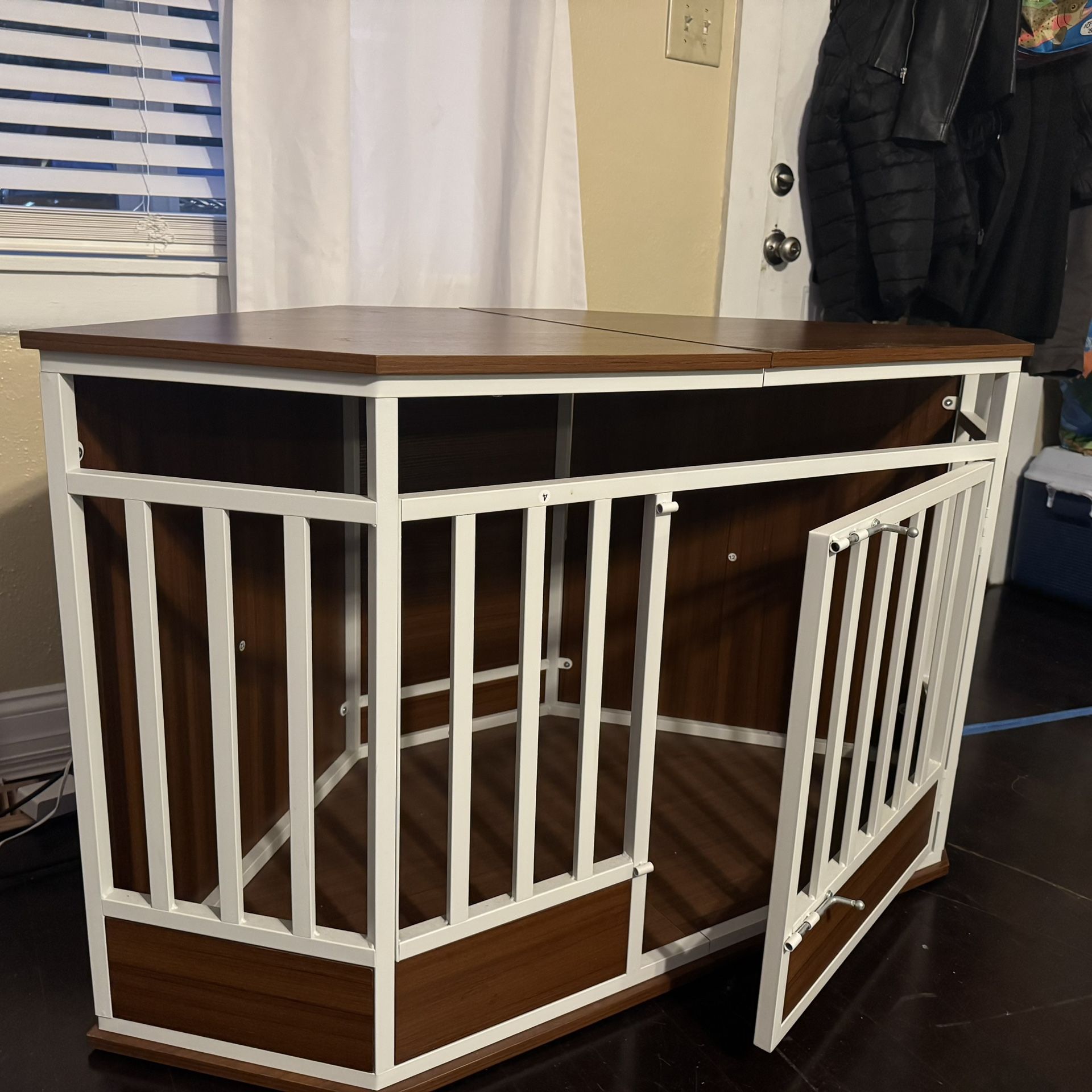 52” Corner Dog Crate Furniture -  $50 OBO