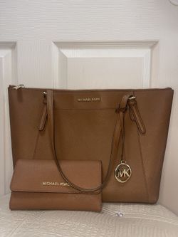 Michael Kors Brown Purse And Wallet
