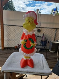 Grinch Blow Mold 24"