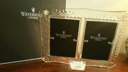 Never Used Waterford Lismore Double Frame