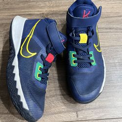 Nike Boys Kyrie Flytrap 4 Ct5537-400 Blue Lace Up Basketball Sneaker