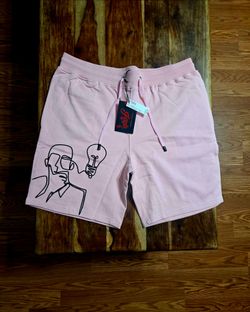 RTGB "Thread Thinker" Shorts Powder Pink - Size XL