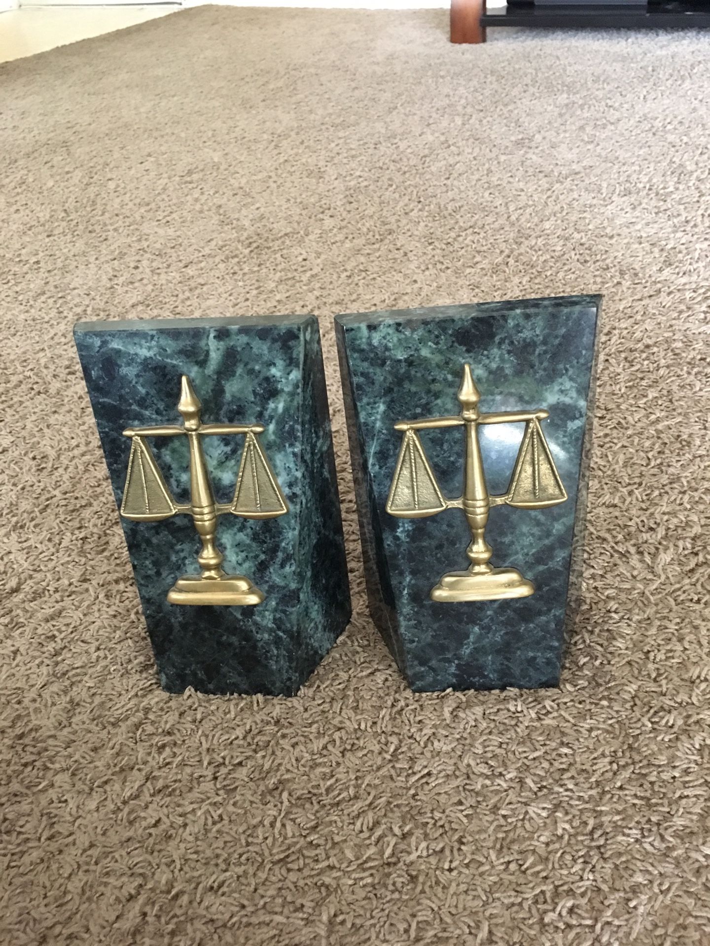 Marble book holder