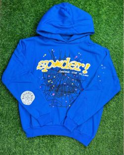 Blue spider hoodie