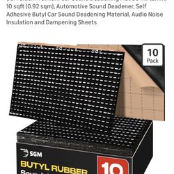 Automotive Sound Deadening 10 Sqft