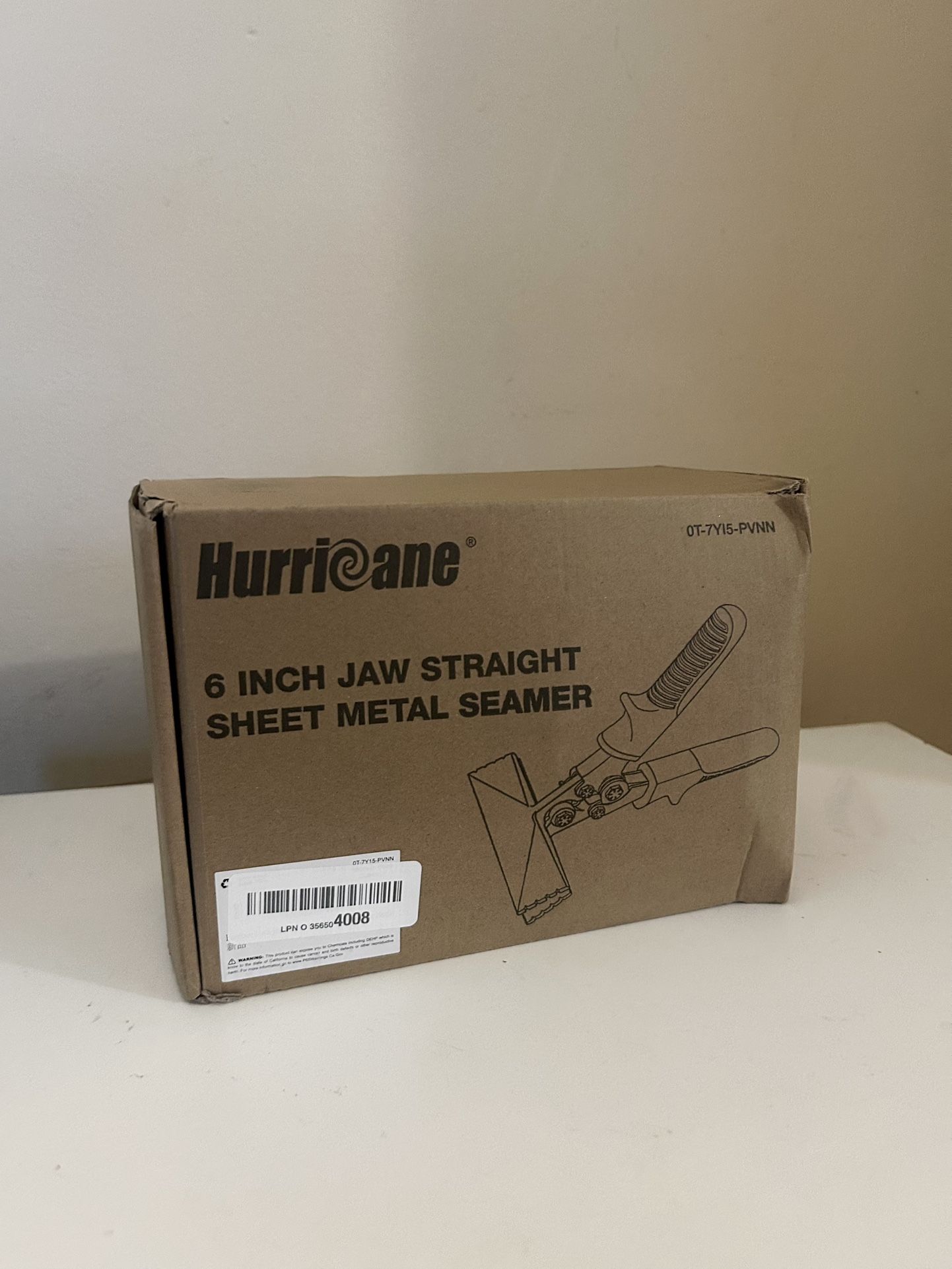 New Hurricane 6” Sheet Metal Seamer Tool – Heavy-Duty Jaw Bender