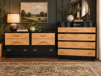 Dresser Set Vintage Refinished