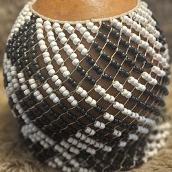 Shekere/African Beaded Gourd Shaker