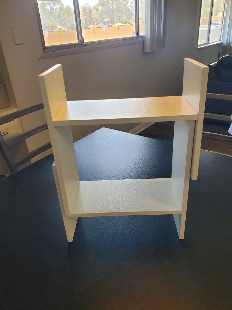 Ikea Style White  Shelves