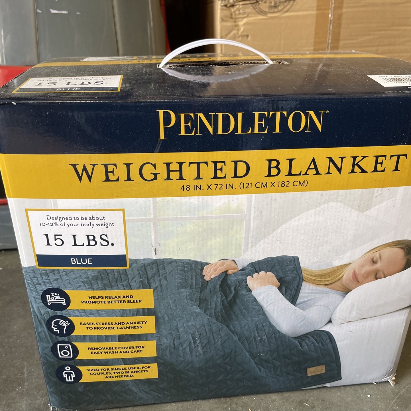 Pendleton weighted blanket 15 lbs new arrivals
