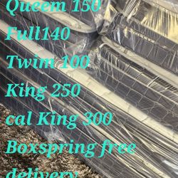 Mattress Pillow Top New 