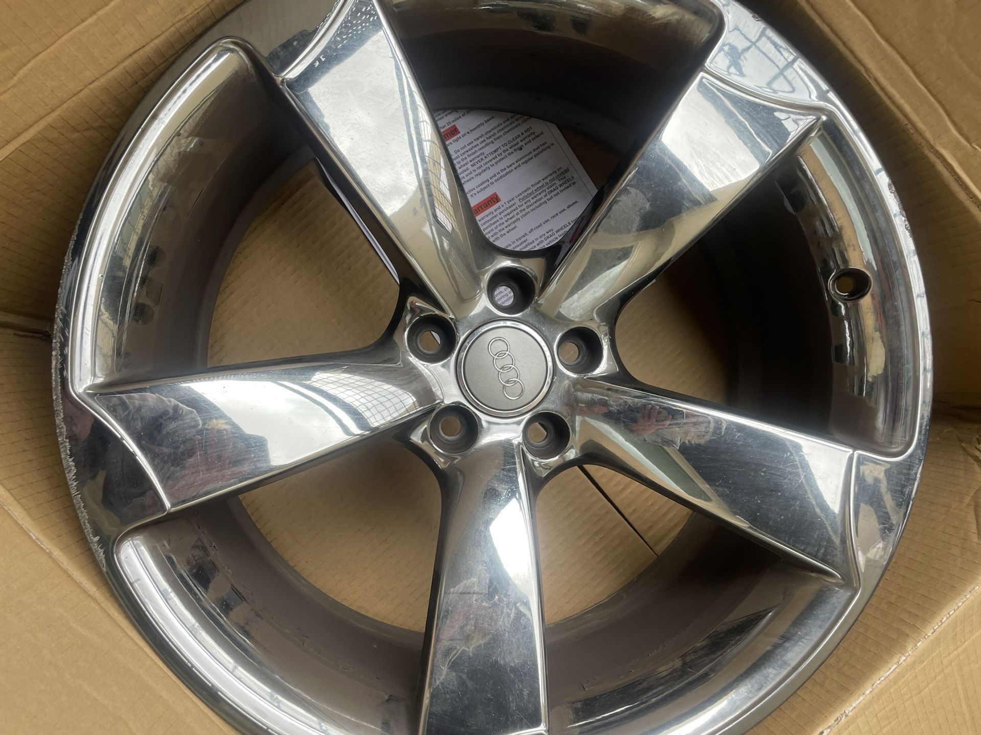 (3) 20 Inch OEM Audi Rims