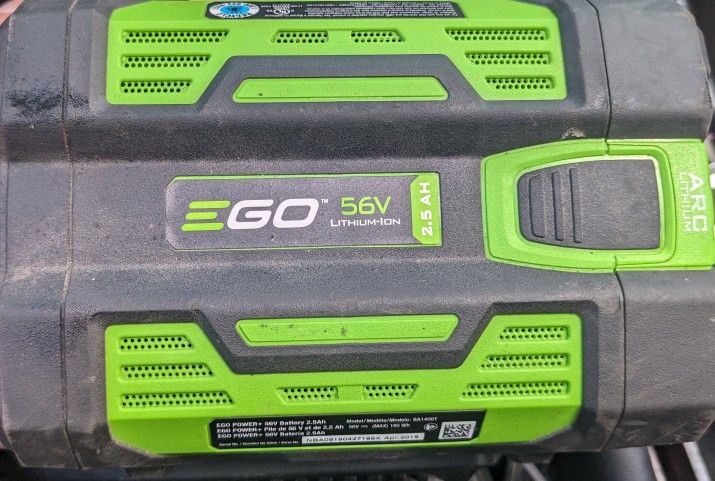 EGO 56V Lithium Ion Battery W/ Charger