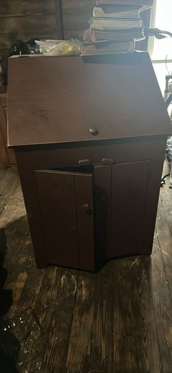 Antique Bread Cabinet
