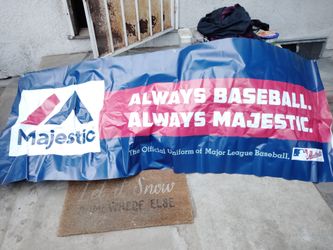 MLB BANNER 35" x91"