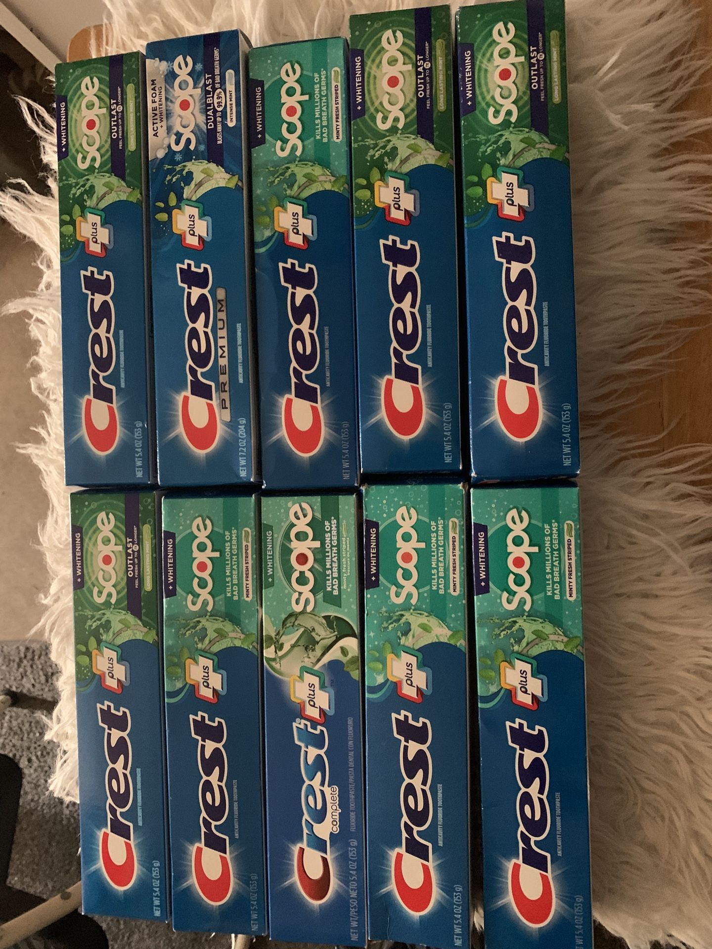 10/$20 Crest Toothpaste