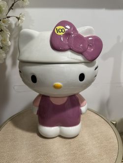 Hello Kitty Ceramic Jar ( Pink)