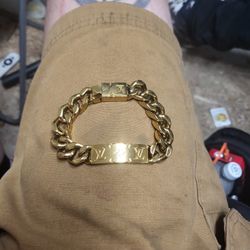 Louis Vuton Cuban Link Bracelet