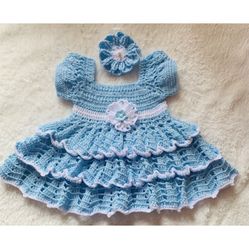 Vestidos  De Niña A Crochet 