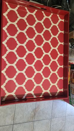 Tray with handles
