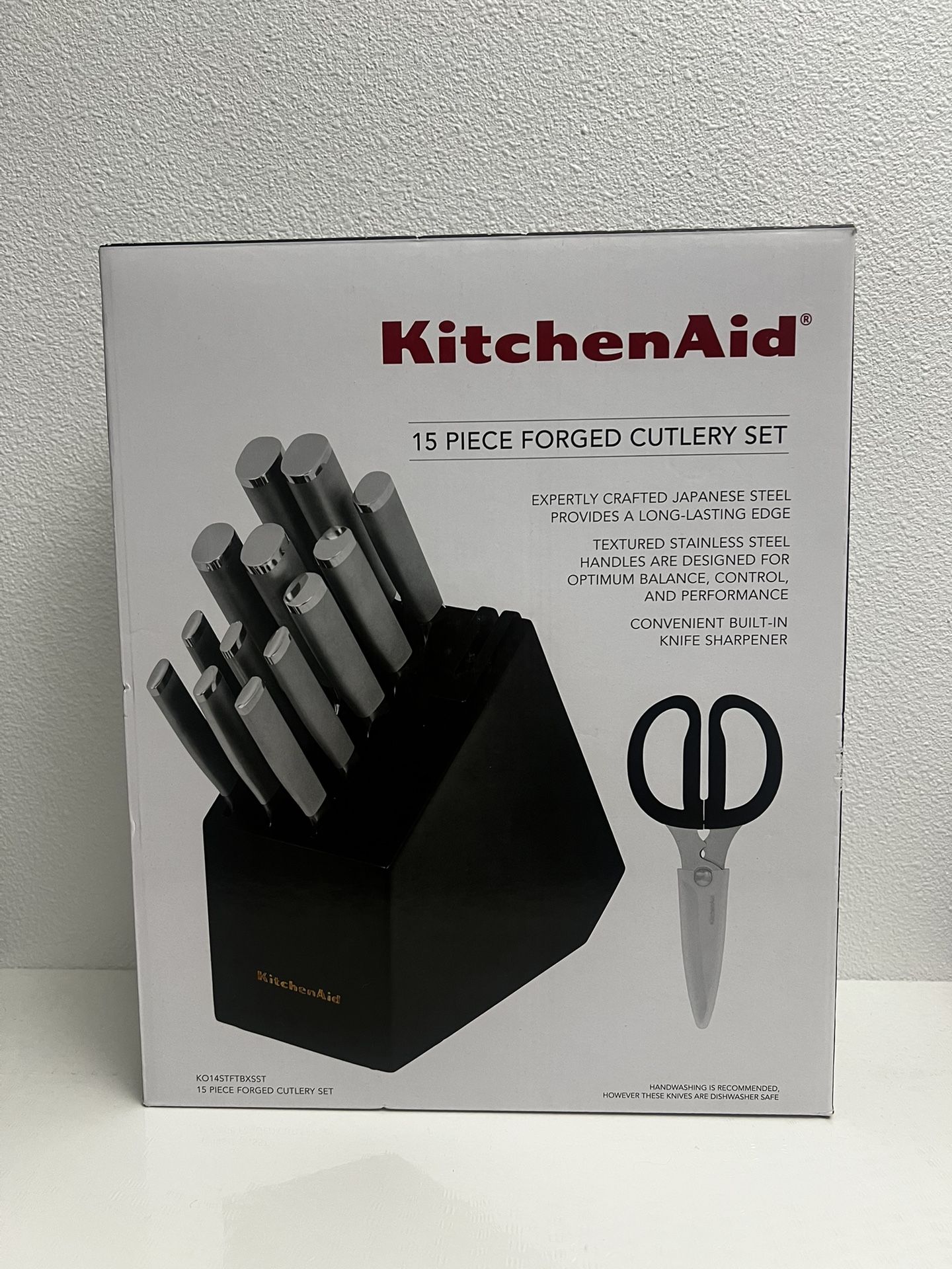 KitchenAid 15-Piece Forged Cutlery Set