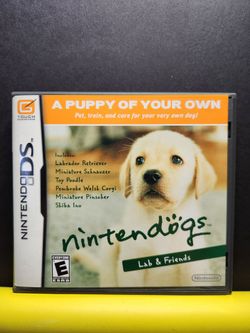 NINTENDO DS NINTENDOGS LAB AND FRIENDS