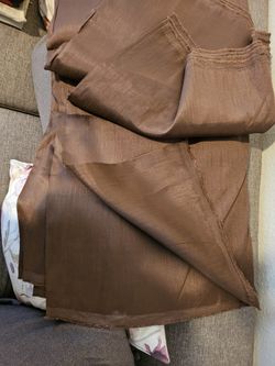 Chocolate Brown Fabric For Curtains