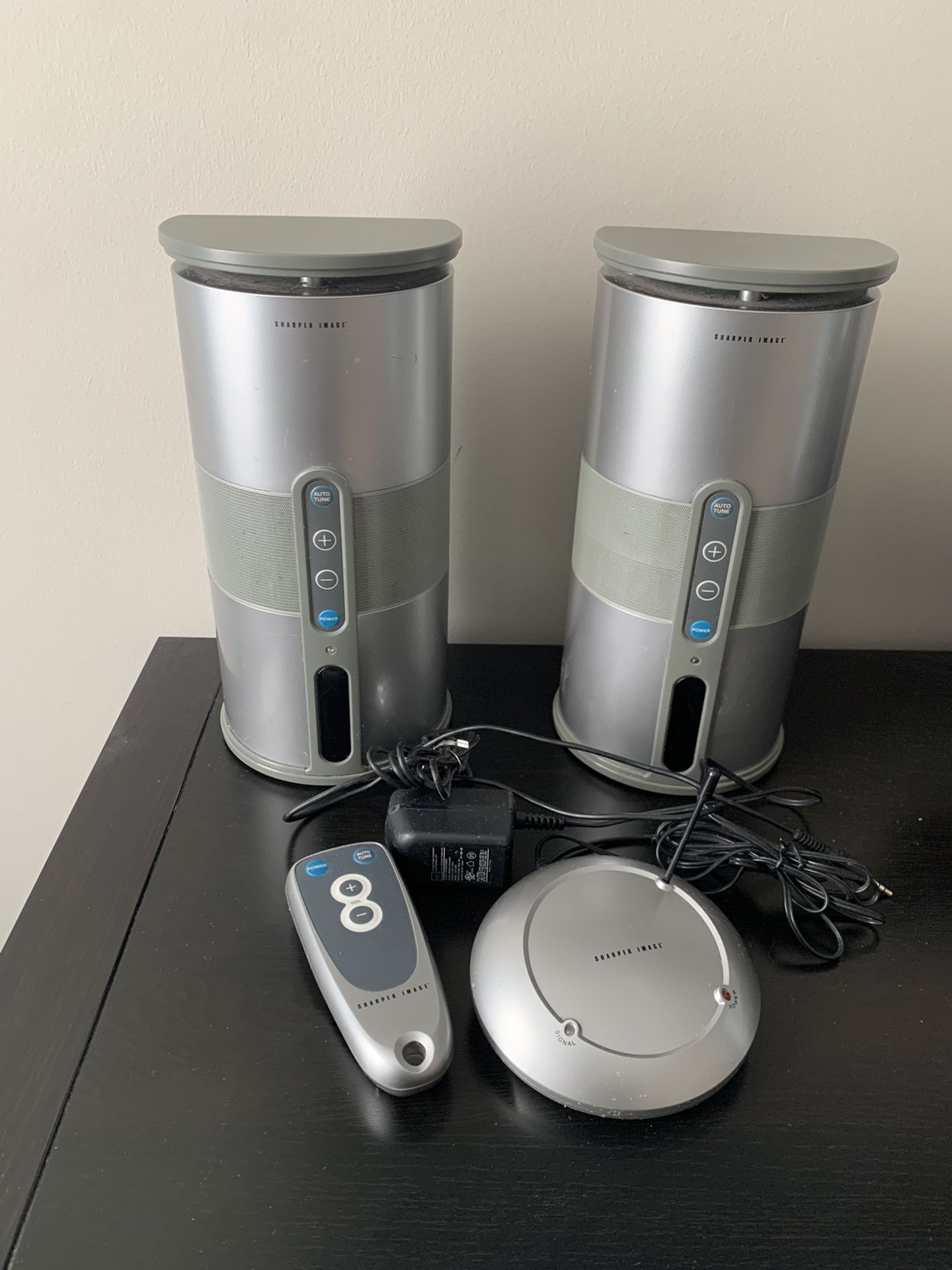 The Sharper Image Indoor/Outdoor Wireless Mini Stereo Speaker Model CT413