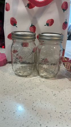 Glass mason jars