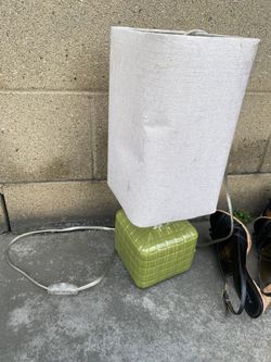 Vintage Style Green Lamp 