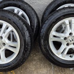 205 60 16 HONDA ACCORD RIMS AND TIRES 