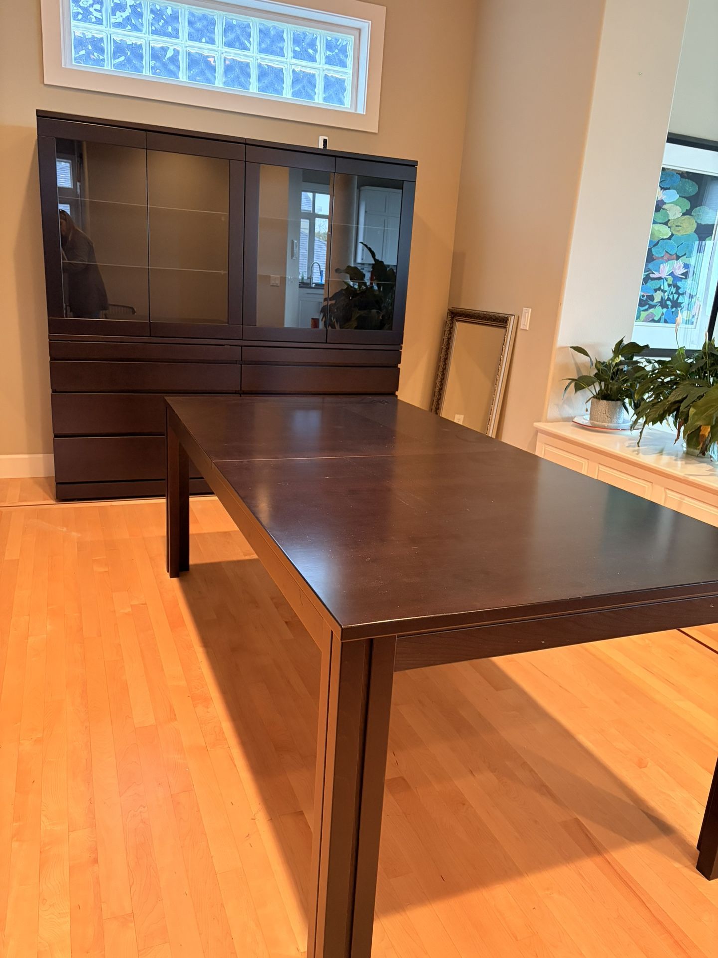 Dining Table And Hutch by Skovby