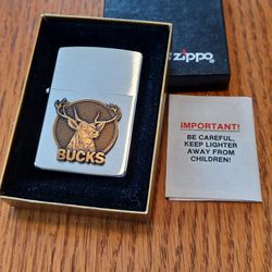 Never Used In Box Zippo Metal Buck