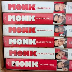 MONK Seasons 1-6
