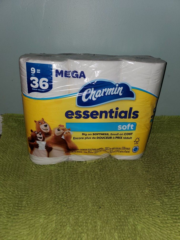 9 Rolls Toilet Paper