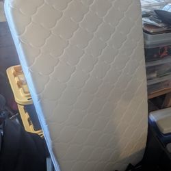 White Newton Baby Crib Mattress and Toddler Bed
