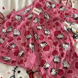 Hello Kitty Vday Pj Set 
