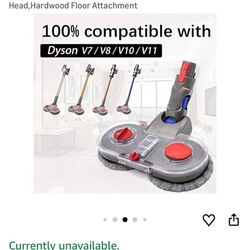 dry and wet mop cleaning head for dyson v7 v8 v9 v10 v11 wireless vacuum cleaner accessories electric cleaning mop head hardwood floor attachment