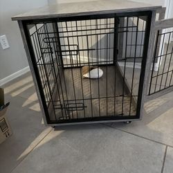 Mediums Sized Kennel On Wheels 