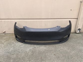 TESLA MODEL Y FRONT BUMPER 2023 2024 1493738-TX-B NON SENSOR TYPE OEM
