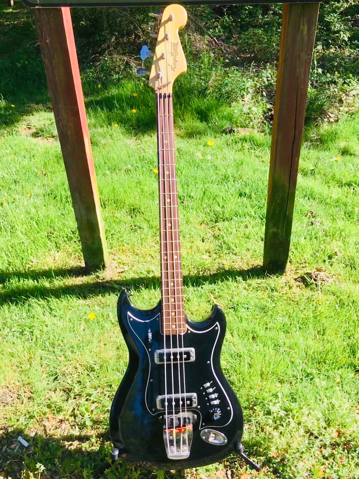 1967 Hagstrom HIIB Vintage Electric Bass Guitar Made in Sweden 🇸🇪