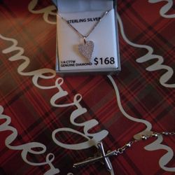 Diamond Heart Necklace 