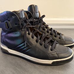 Bally Men’s High Top Leather Sneaker - Size 10 D 🔥