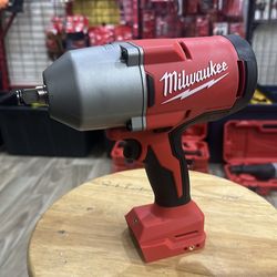 Milwaukee M18 18-Volt Lithium-Ion Brushless 1/2 in. High Torque Impact Wrench with Friction Ring (Tool-Only)