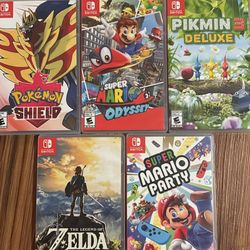 Nintendo Switch Video Games (Multiple)