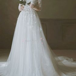 Custom Lace Wedding Dress 