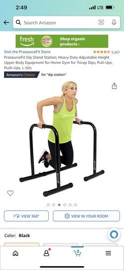 ProsourceFit Dip Stand Station, Heavy Duty 2 Available  Thumbnail